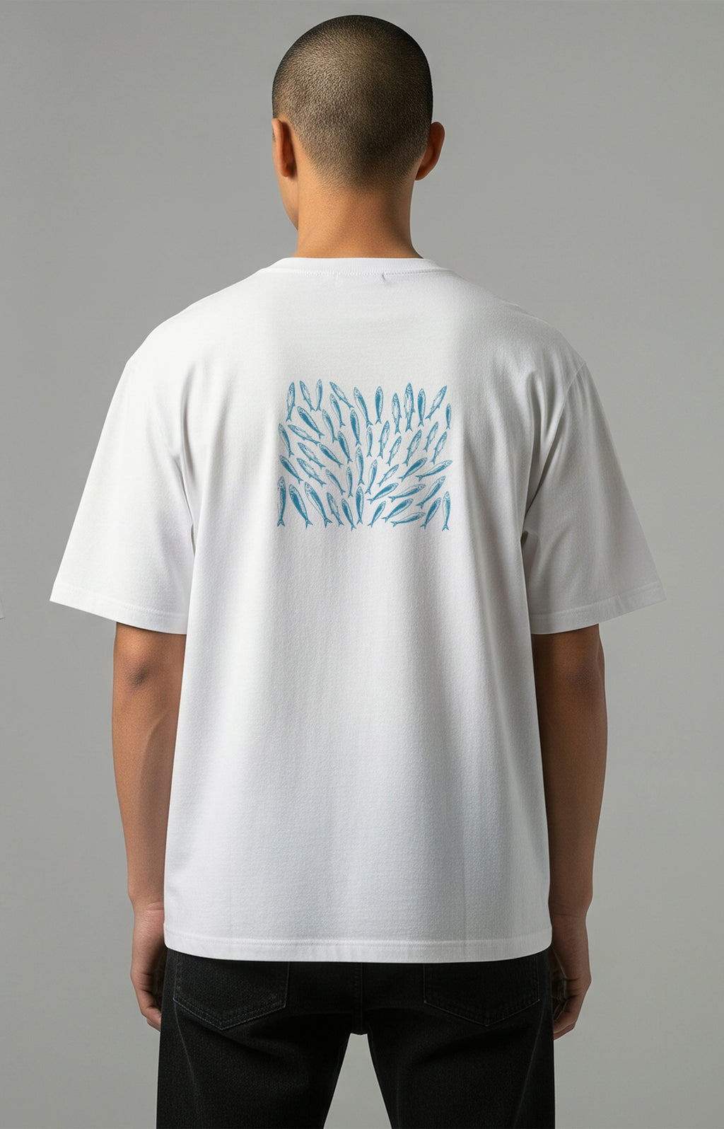 Sardines Heavyweight Oversized T-Shirt