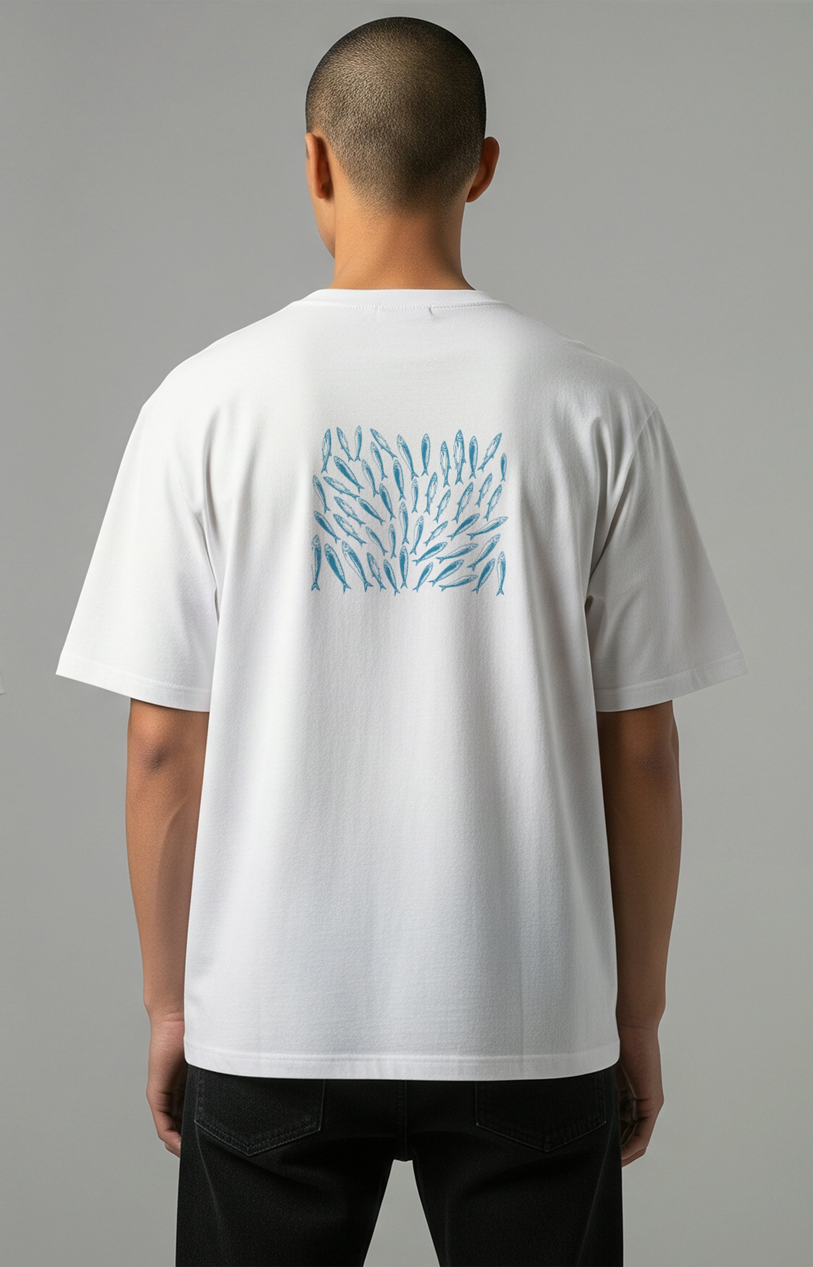 Sardines Heavyweight Oversized T-Shirt