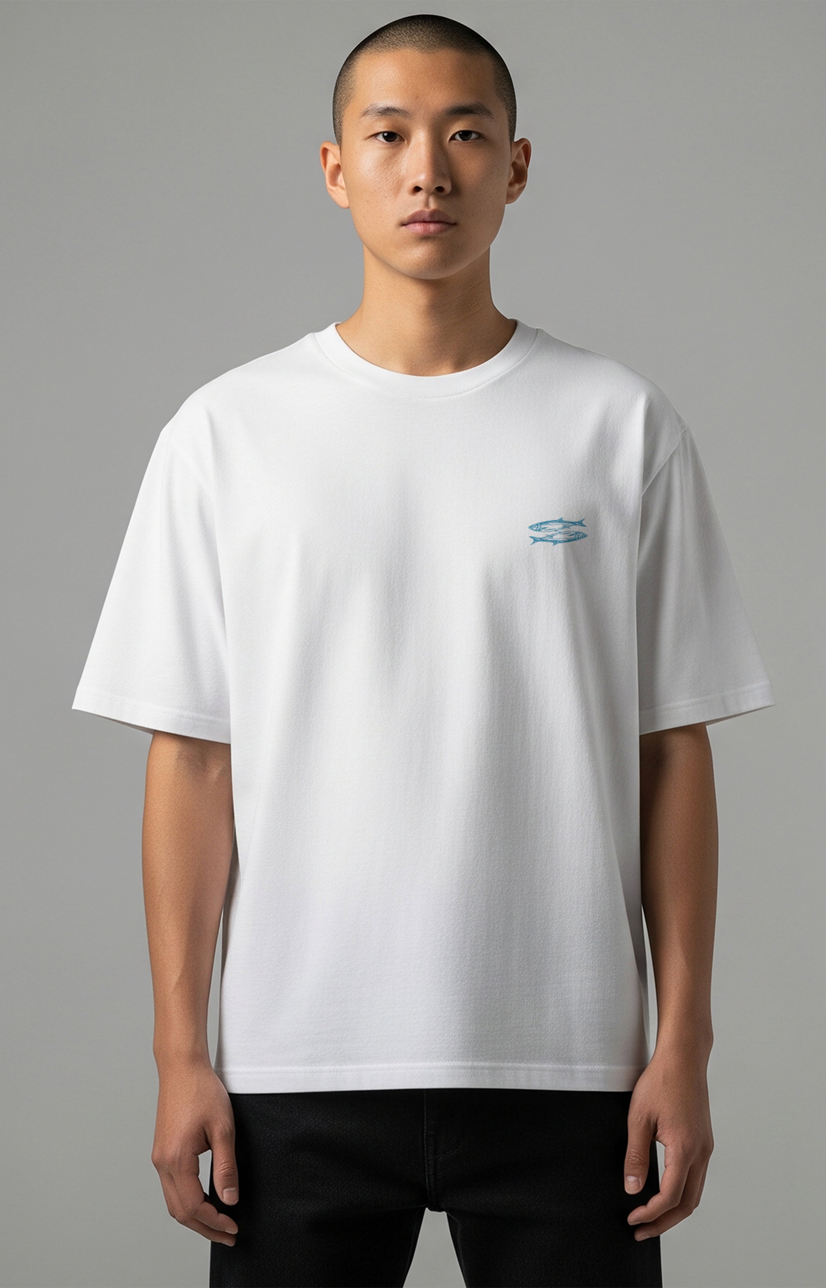 Sardines Heavyweight Oversized T-Shirt