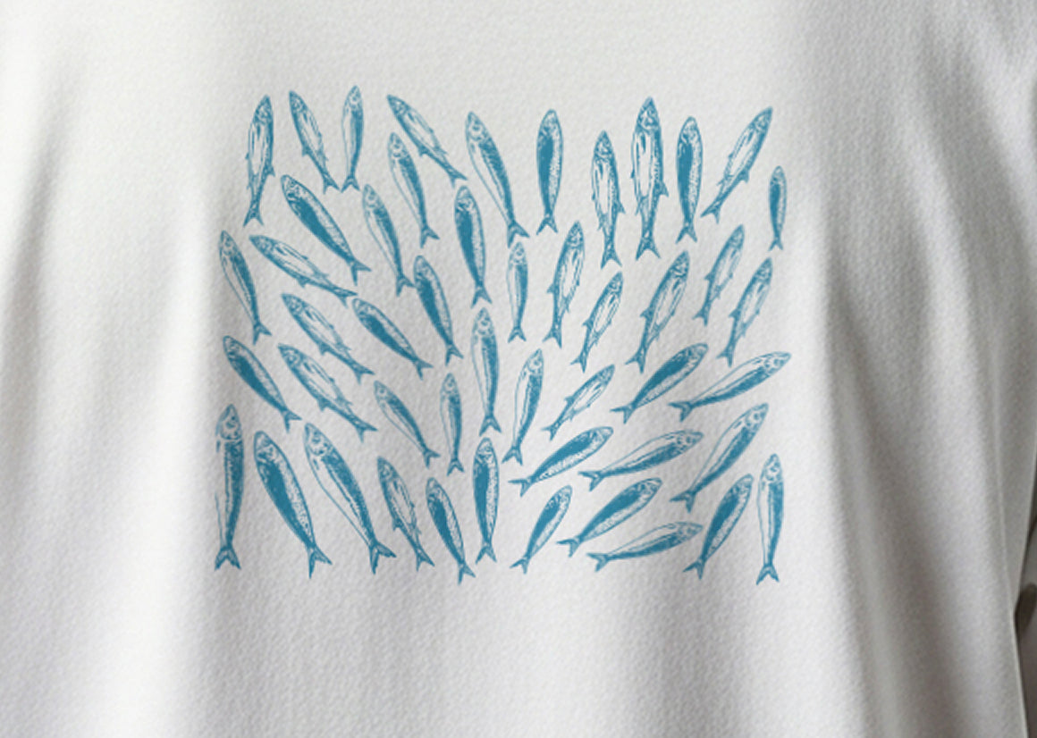 Sardines Heavyweight Oversized T-Shirt
