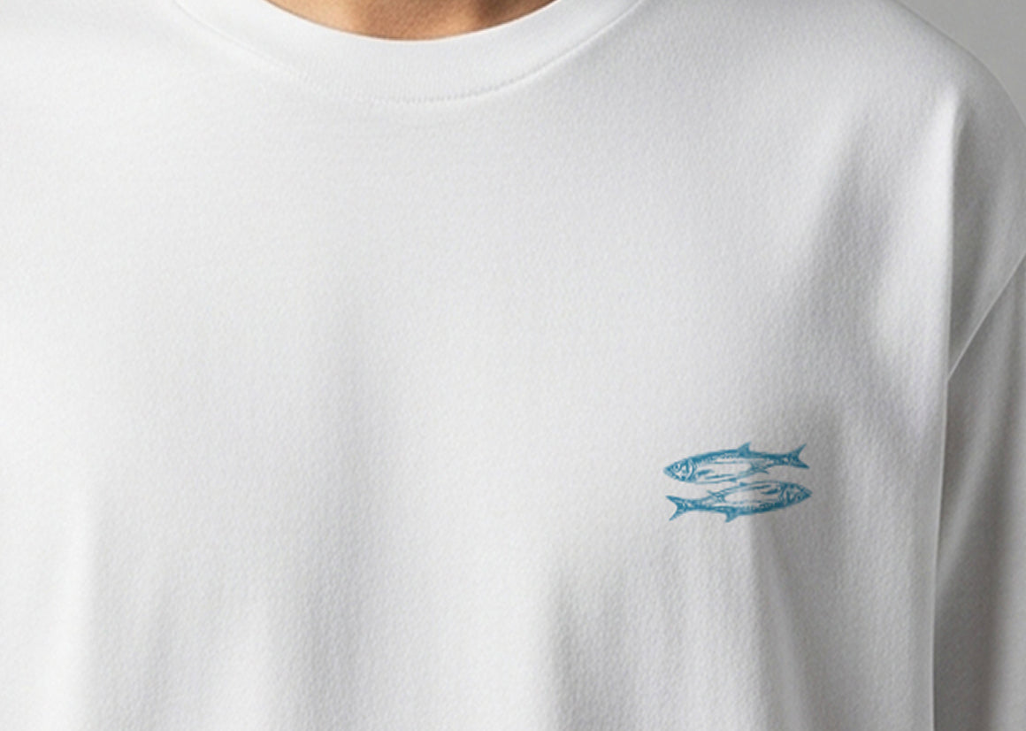 Sardines Heavyweight Oversized T-Shirt